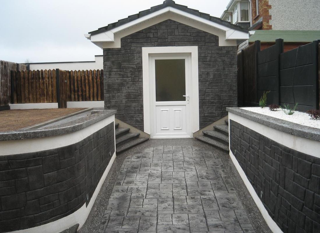 ASHLER SLATE PLATNIUM GREY COLOUR HARDENER & CHARCOAL RELEASE AGENT