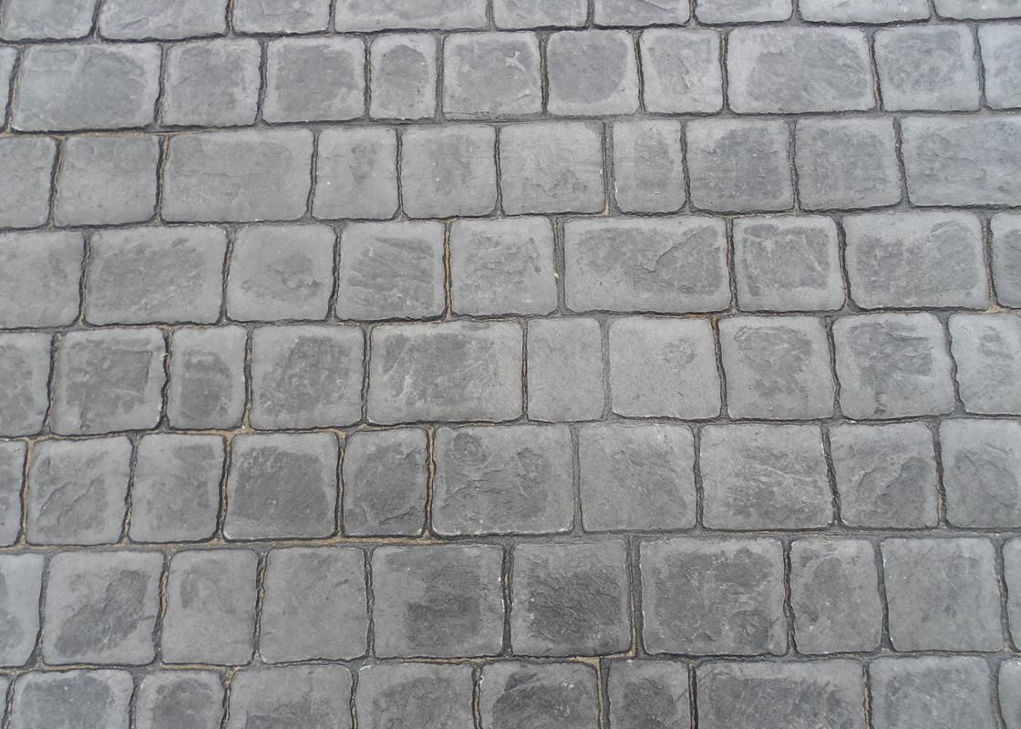 SLATE COBBLESTONE DEEP JOINT PLATNIUM GREY COLOUR HARDENER & CHARCOAL RELEASE AGENT